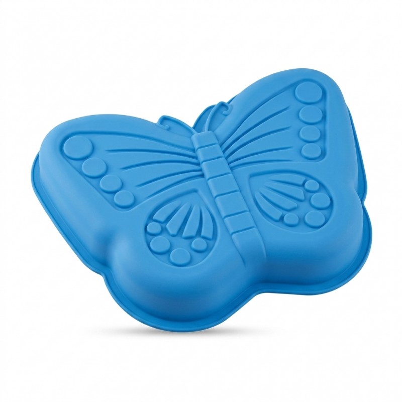 Forma de silicon pentru prajituri model fluturas termorezistenta 31 cm Adison